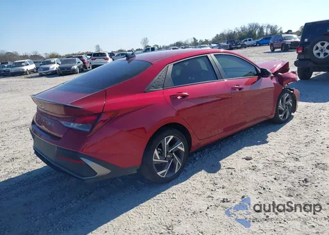 2025 Hyundai Elantra Sel Sport from USA, damaged, VIN KMHLM4DG1SU896896